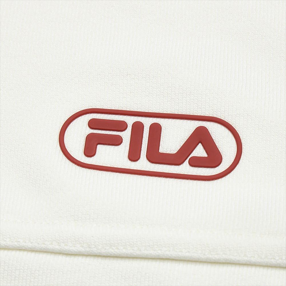 Fila Original Trendy Color Block Casual Half Zip Pullover Sweatshirt Women Sweatshirt Cloud-White F11W549220FIV