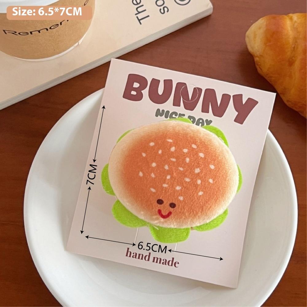 Creative Cartoon Food Plush Doll Pendant Girl Versatile Keychain Backpack Pendant Decorative Doll