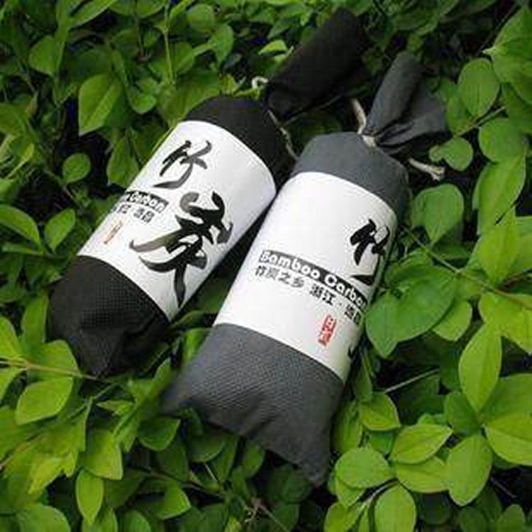 Japanese Bamboo Charcoal Air Purifying Bags, 100g - Odor-Absorbing Car Supplies