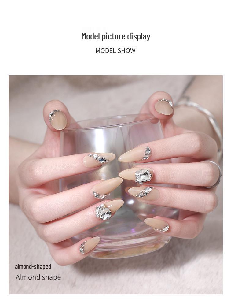 Ultra-Thin Seamless False Nails: Full & Half Cover No-Buff Nail Art Patches for Salons