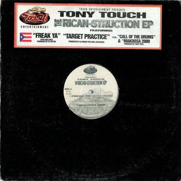 

12-дюймовая пластинка TONY TOUCH - The Rican-Struction EP TE001 Touch Entertain 1998 US Рэп и хип-хоп/R&B Б/У