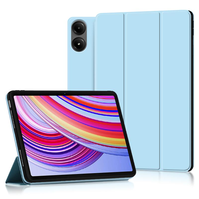 Pro Xiaomi Redmi Pad Pro/Redmi Pad Pro 5G/Poco Pad Pouzdro PU Kůže Skládací Stojan Automatické Probuzení/Uspání Kryt na Tablet