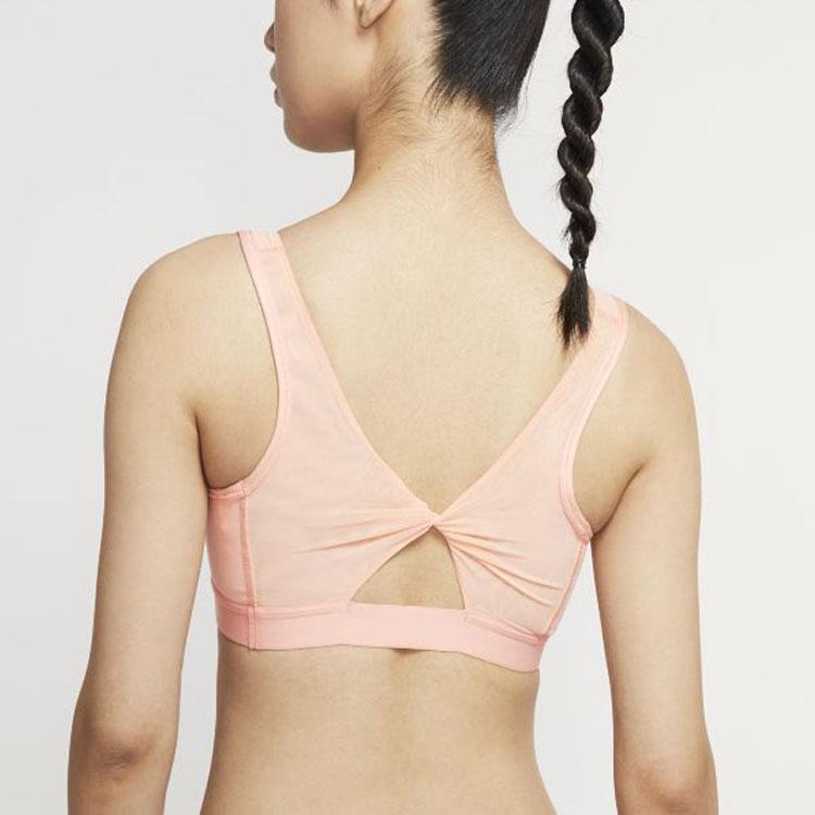 Nike Favorites Low Intensity Support Sports Bra Women Underwear Washed-Coral CJ0795-664