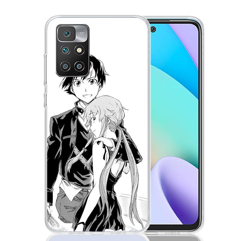 Mirai Nikki Gasai Yuno Anime Phone Case For Xiaomi Redmi 12C 13C 14C 12 13 10 10A 10C 9 9A 9C 9T 8 8A 7 7A 6 6A K70 K60 K40 K20