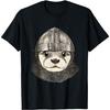 Otter Renaissance Medieval Knight Shirt Animal Otter Lover T-Shirt