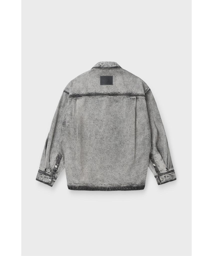 Iro Chen Faded Denim Work Jacket Irjcs26028Gyx