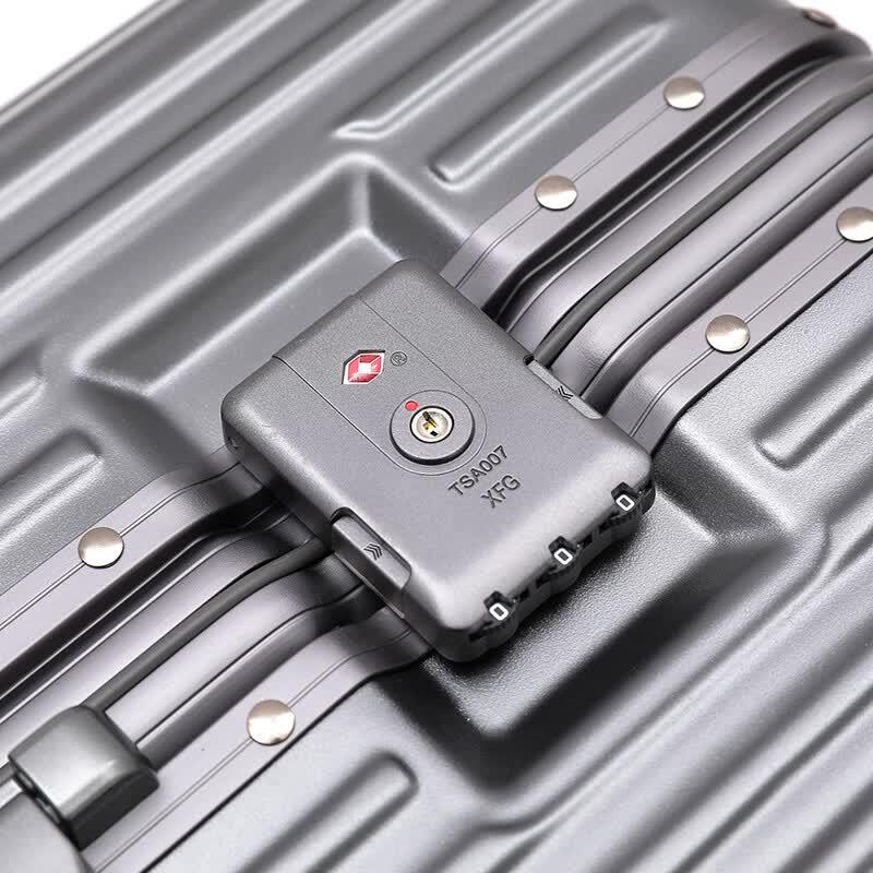 Yike Tushang 24-inch Aluminum Frame Hardside Luggage