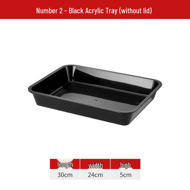Rectangular Acrylic Display Tray