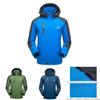 Waterproof Windproof Men Warm Coat With Detachable Hood And Adjustable Cuffs For Winter