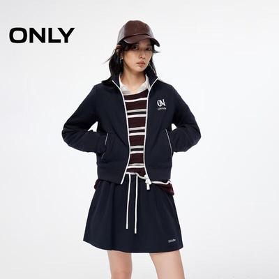 Women's 2025 Fall Color-Block Letter Raglan Sweatshirt