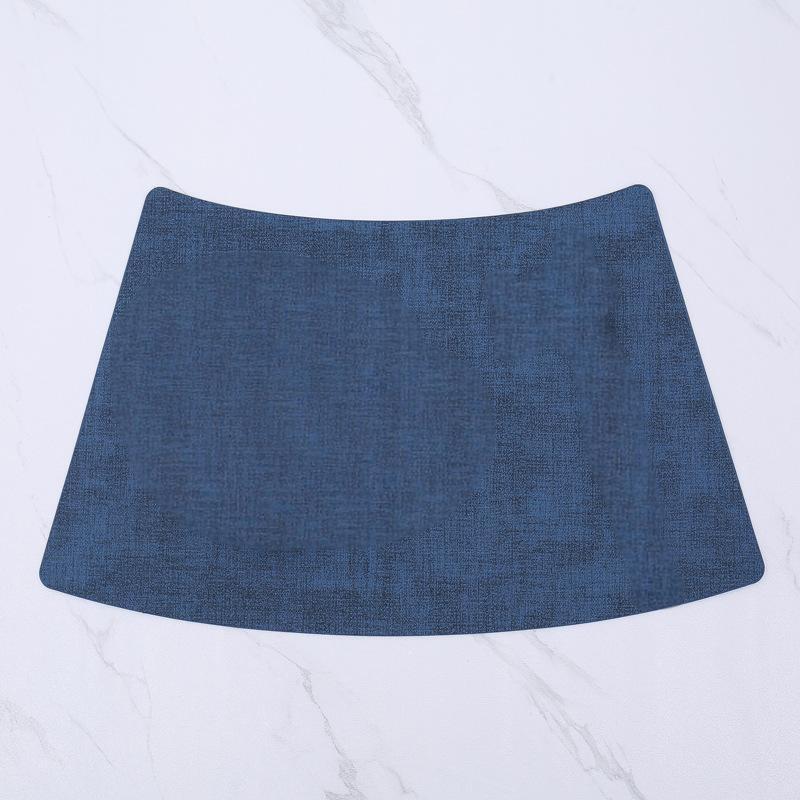 De Ruian Fan-Shaped Leather Placemat
