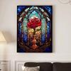 DIY Diamond Painting Charming Flowers Cross Stitch Kit Mosaic Art Diamond Painting Full Circle Diamond Home Decoration