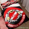 FC Spartak Moscow Football Print Bedding Set Cute Quilt Cover Bed Cover With Pillowcase Custom Bedding