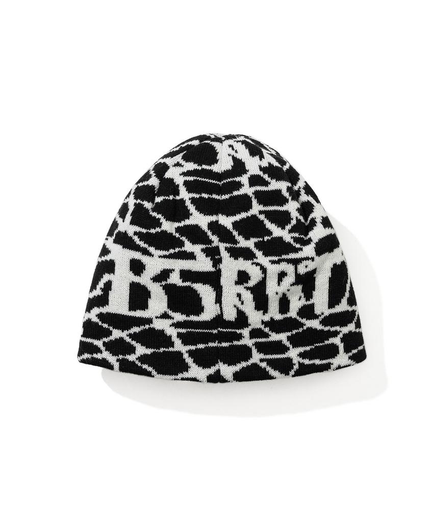 Bieseulaebis Cracked Pattern Beanie Black