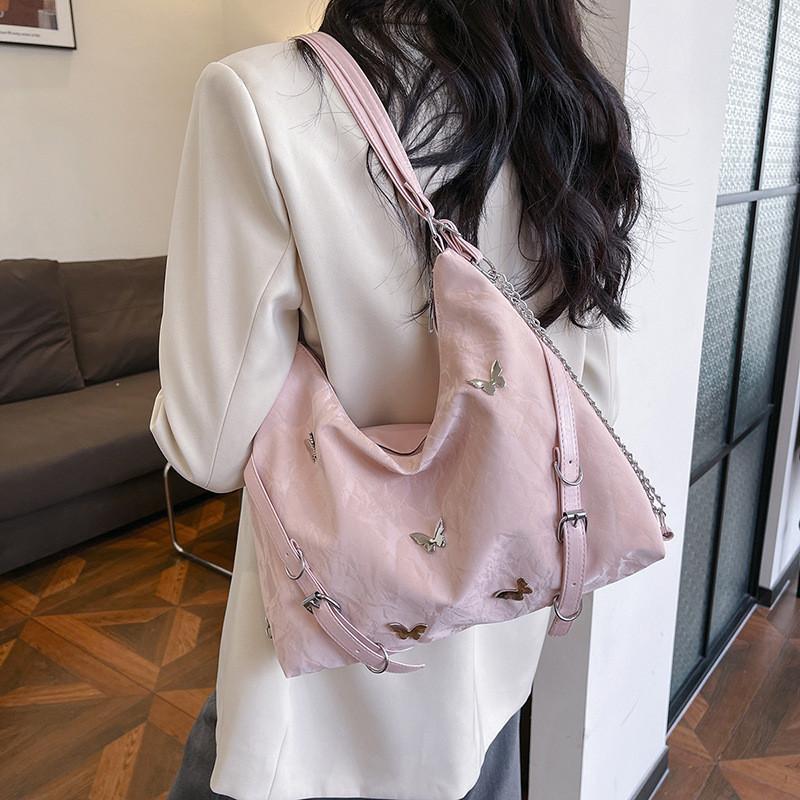 Contemporary Pu Single Shoulder Tote Bag For Women Ideal For Daily Commuting