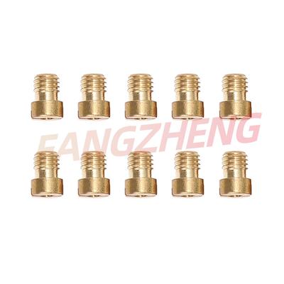 10pcs Gicleur Principal M6 6mm #50-182 Pour Carburateur Dellorto PHNL/PHVA/PHBH/PHBL/PHBN/PHVB/PHBG Gicleur d'Injecteur