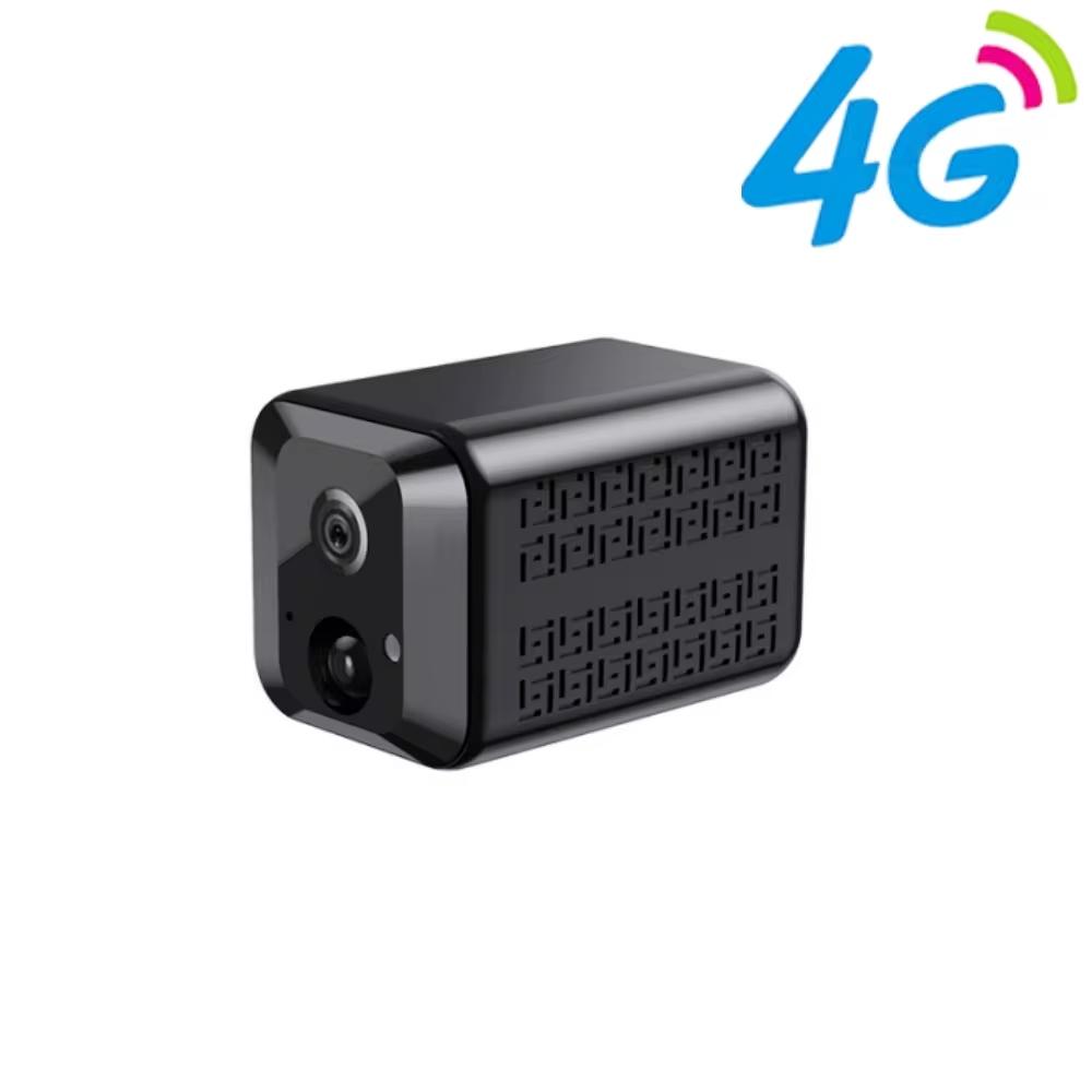 LS VISION Mini caméra de surveillance de sécurité 4G HD 1080P IP 140° sans fil Vision nocturne Protection vidéo secrète Caméra de mouvement IR
