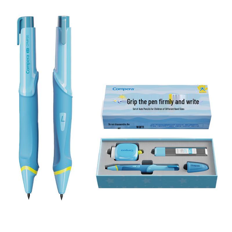 Comix Ergonomic Automatic Pencil & 2.0mm Lead Refills for Kids