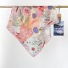 Silk Small Square Scarves, Headscarves, Fresh Silk Cotton Scarves, Summer Thin Soft, Skin-friendly Scarves, Neck Scarves, Neck Scarves, and Gauze