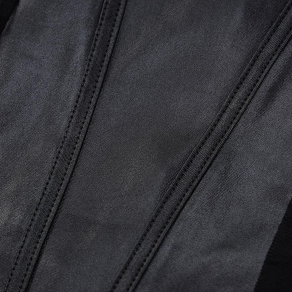 Dámské sexy spodní prádlo, párty sestřih, síťované průsvitné body s dlouhým rukávem