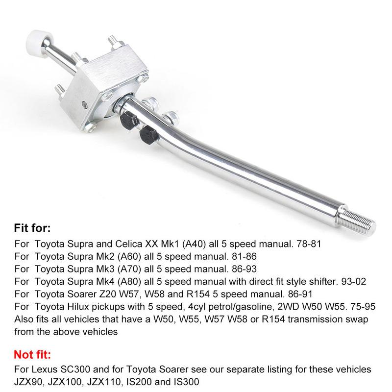 Short Shifter For Toyota Supra 5 Speed W50 W55 W57 W58 R154 1978-2002