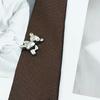 Versatiles Bear Crown Pattern Necktie Stage Performances Casual Neck Tie for Trendy Look