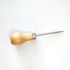 1/2PCS Thin Handle Gourd Wood Shank Cone Straight Tapered Wood Drill Round Solid Tool DIY Leather Craft Needle Tools Kit