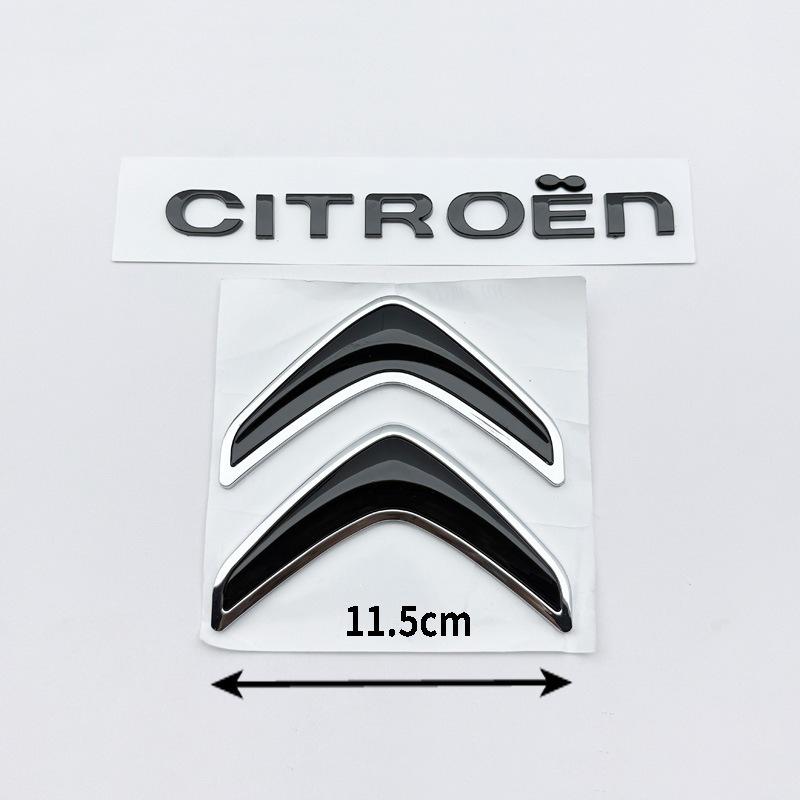 Citroen C4 C5 DS5 LS DS6 Rear Logo English Letter Sticker