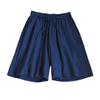 Women Summer Casual Shorts Elastic Waist Drawstring Pockets Shorts Solid Color Wide Leg Loose Short Pants St… More