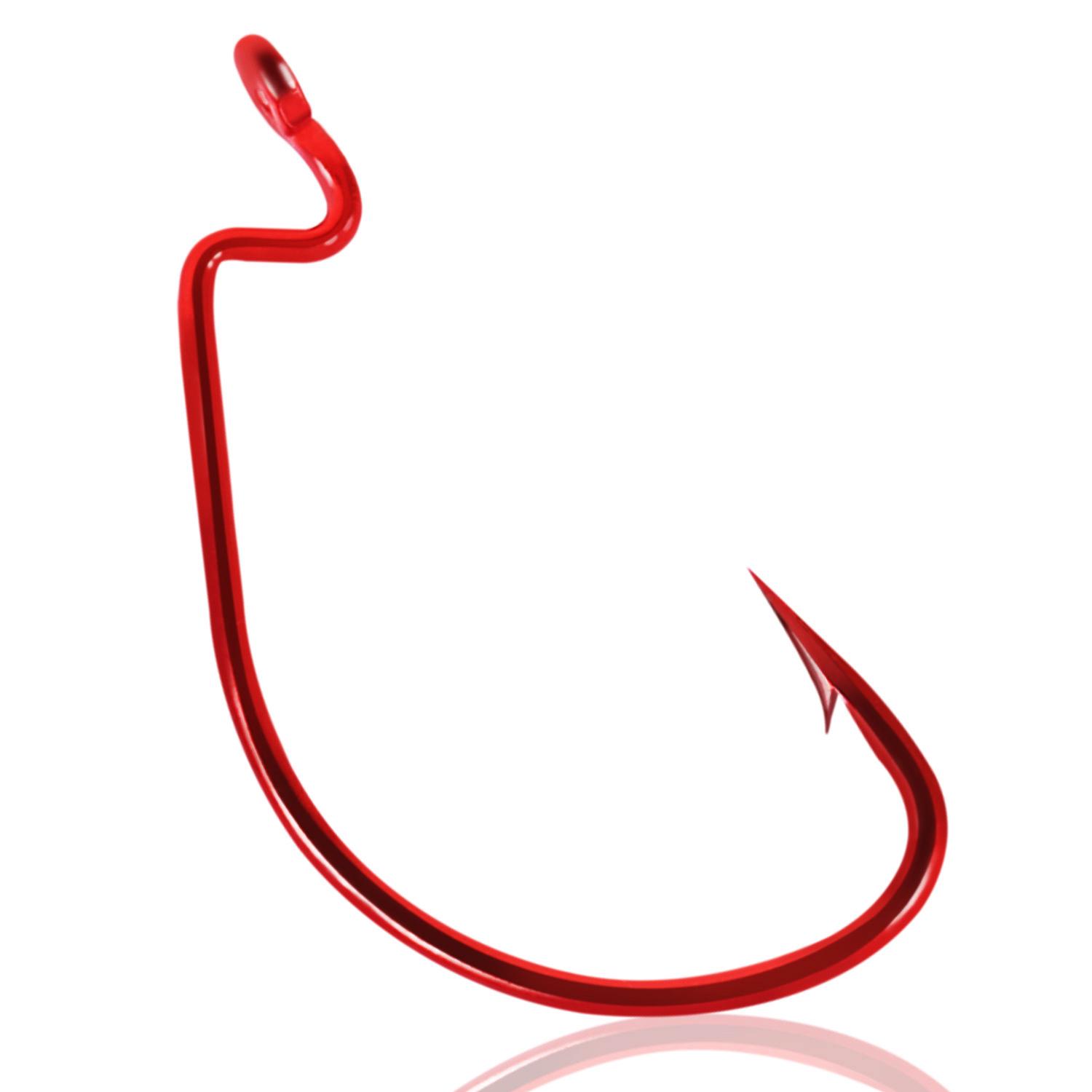 Sougayilang 50 шт. рыболовный крючок кривошип рыболовный крючок из высокоуглеродистой — фото 2