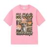 Ni Hao Fine Shyt Funny Cat Graphic T Shirt Men Women Vintage Harajuku Fashion T-shirt Summer 100% Cotton Oversized Tshirts Tops