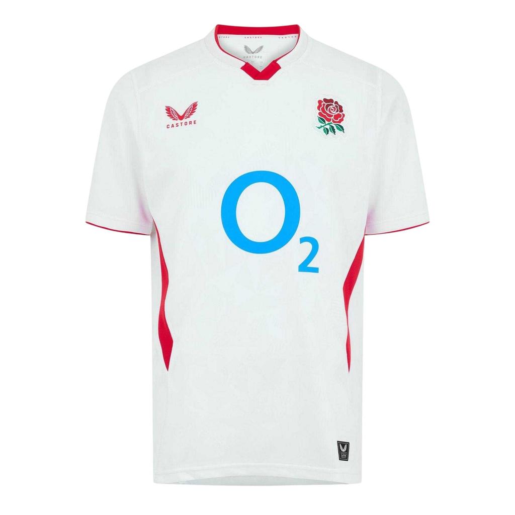Castore Mens 2025/2026 England Rugby Home Shirt