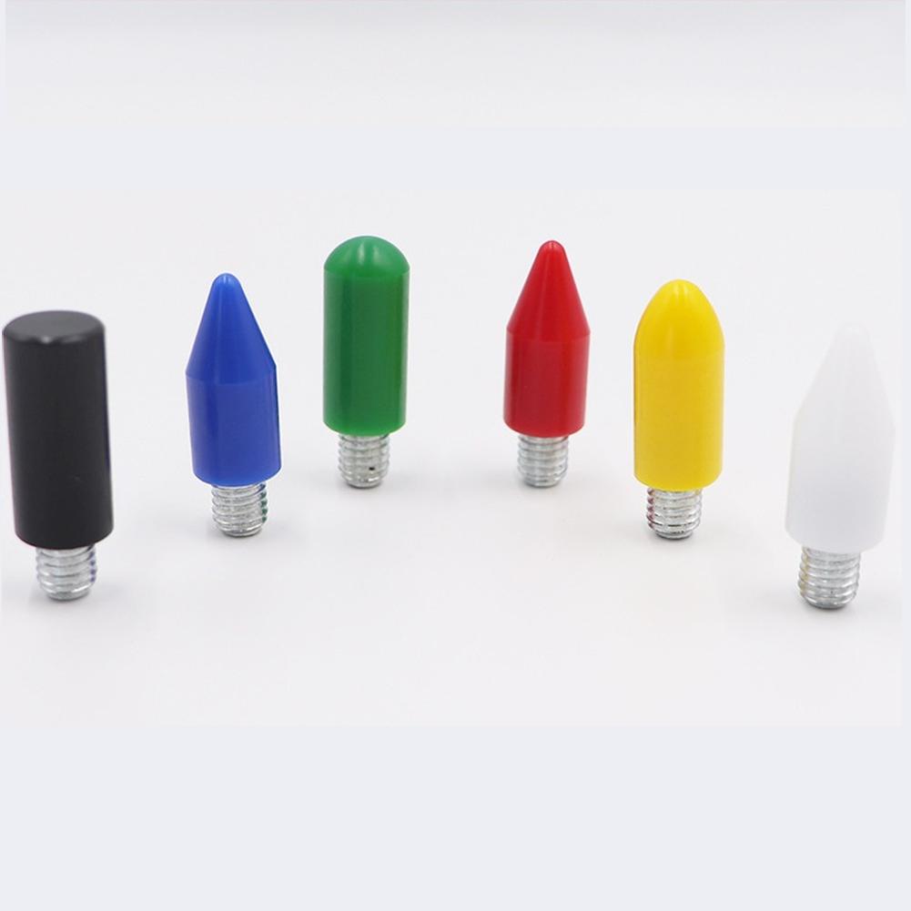 6 Pcs Car Dent Repair Seamless Repair Full M8 Replacement Pen Head Flat Nylon Tip Polyoxymethylene Dent Repair Tool