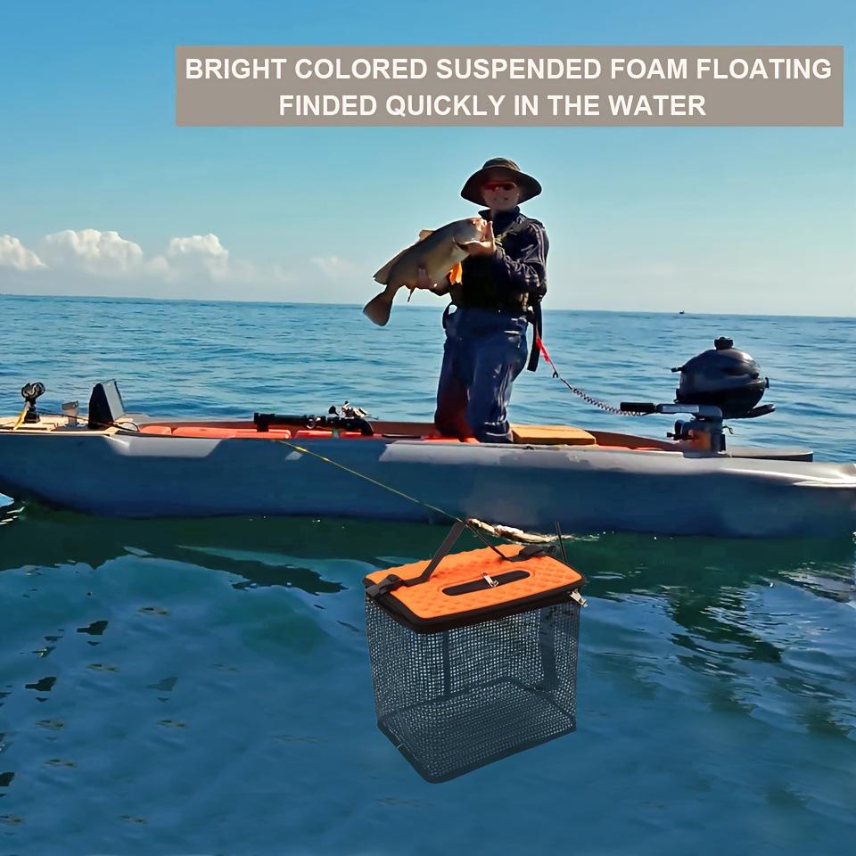 Portable Quick-Dry Fish Protector Net Bag for Sea and Rock Fishing