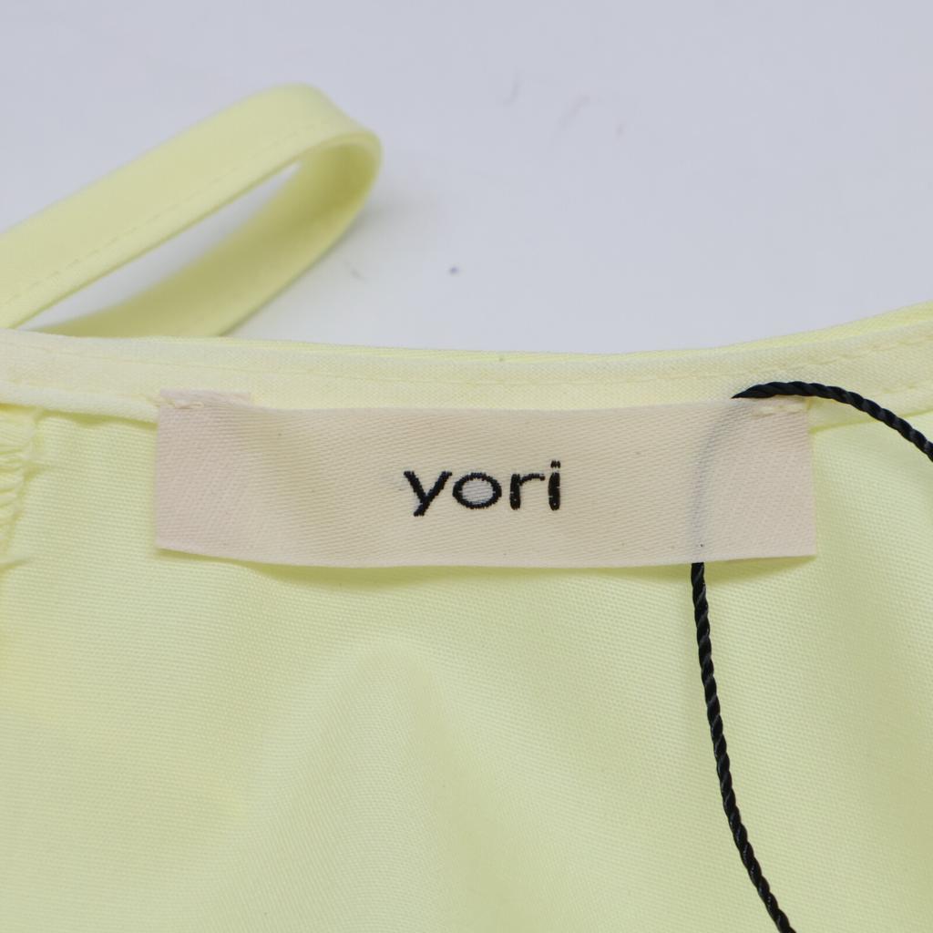 Yori [/24Stainless Steel] YR21-24103SP Tiered Blouse/ Tops F yellowUsed