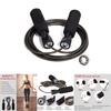 Black Jump Rope For Kids Steel Wire Jump Rope Fitness Equipment Sports Durable