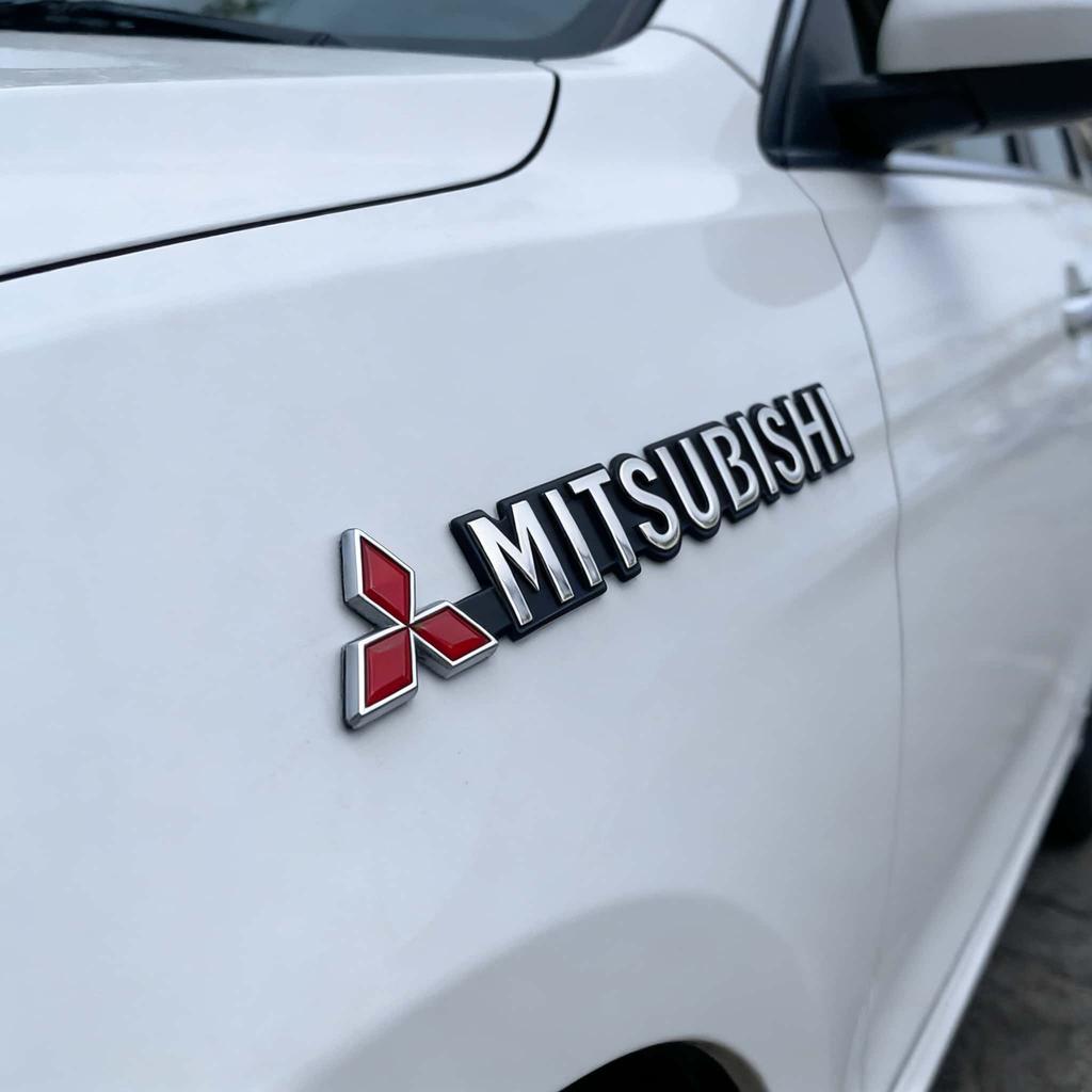 1pcs for Mitsubishi Lancer 9 Pajero ASX Outlander Eclipse Galant Mirage Car Side Trunk Badge Emblem19cmx2.3cm 3D Letters Sticker