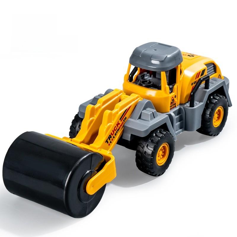 Inertia Construction Vehicle For Kids With Multifunction Engineering Toy For Developing Skills
