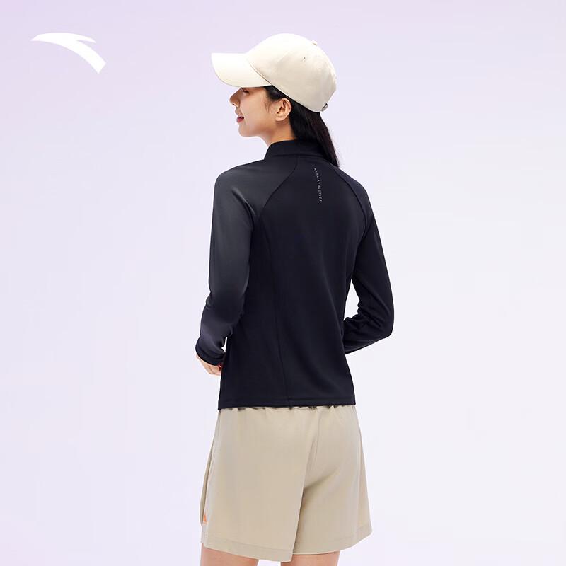 Anta Women's Half-Zip Long Sleeve Sports Top