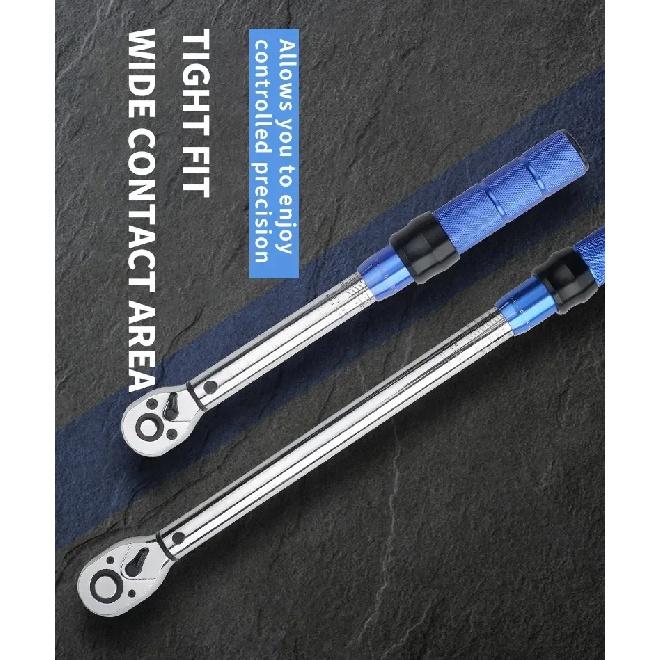 5-60N.m Torque Wrench 3/8 Inch Square Drive Torques Key ±3% High Precision Torque Wrench Professional Bicycle Automotive Tool