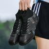 Men/Women's Lightning Camouflage Football Boots Rubber Soft Sole Short Nail Artificial Turf Youth Children Football Shoes
