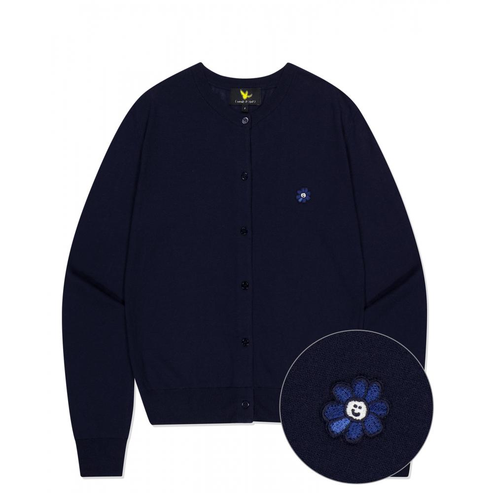 

WHATITISNT Кардиган Flory WMS Темно-синий