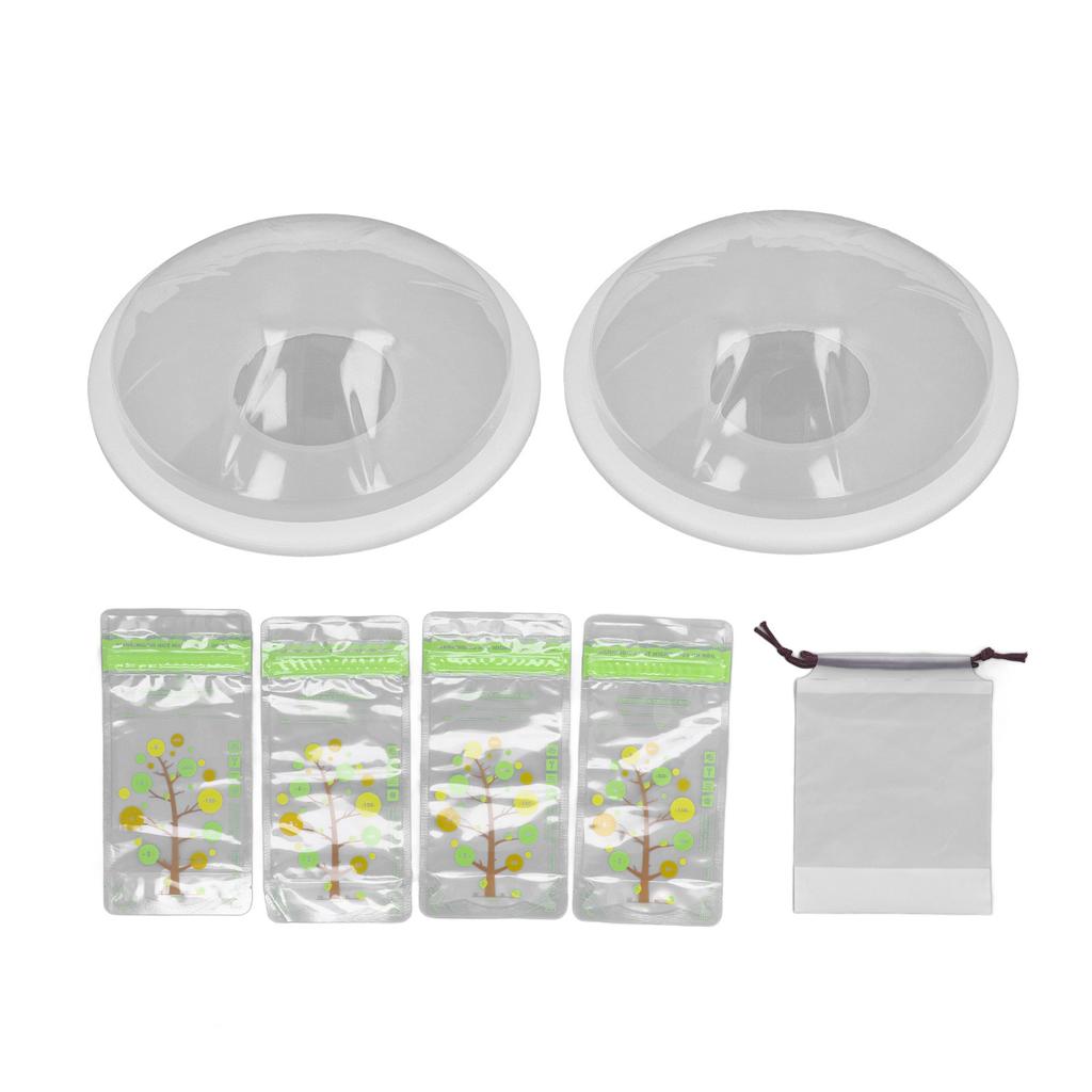 Breastmilk Collector Wear Portable Leakage Prevention Reusable Breastfeeding Milk Catcher for