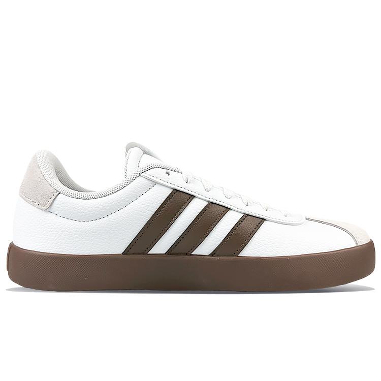 adidas Court Low Top Skateboard Shoes Unisex Brown White ID8797(Team40-)