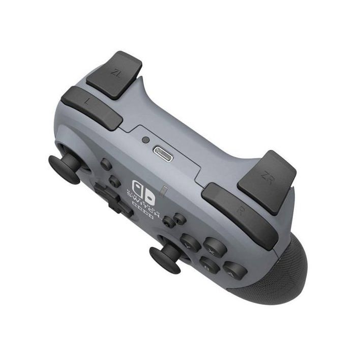Manette de jeu - HORI - Manette sans fil HORI - Gris - USB - Sous licence officielle Nintendo