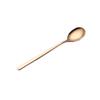 Korean Stainless Steel Spoon Chopstick Set, Restaurant Hotel Golden Spoon Solid Flat Chopsticks