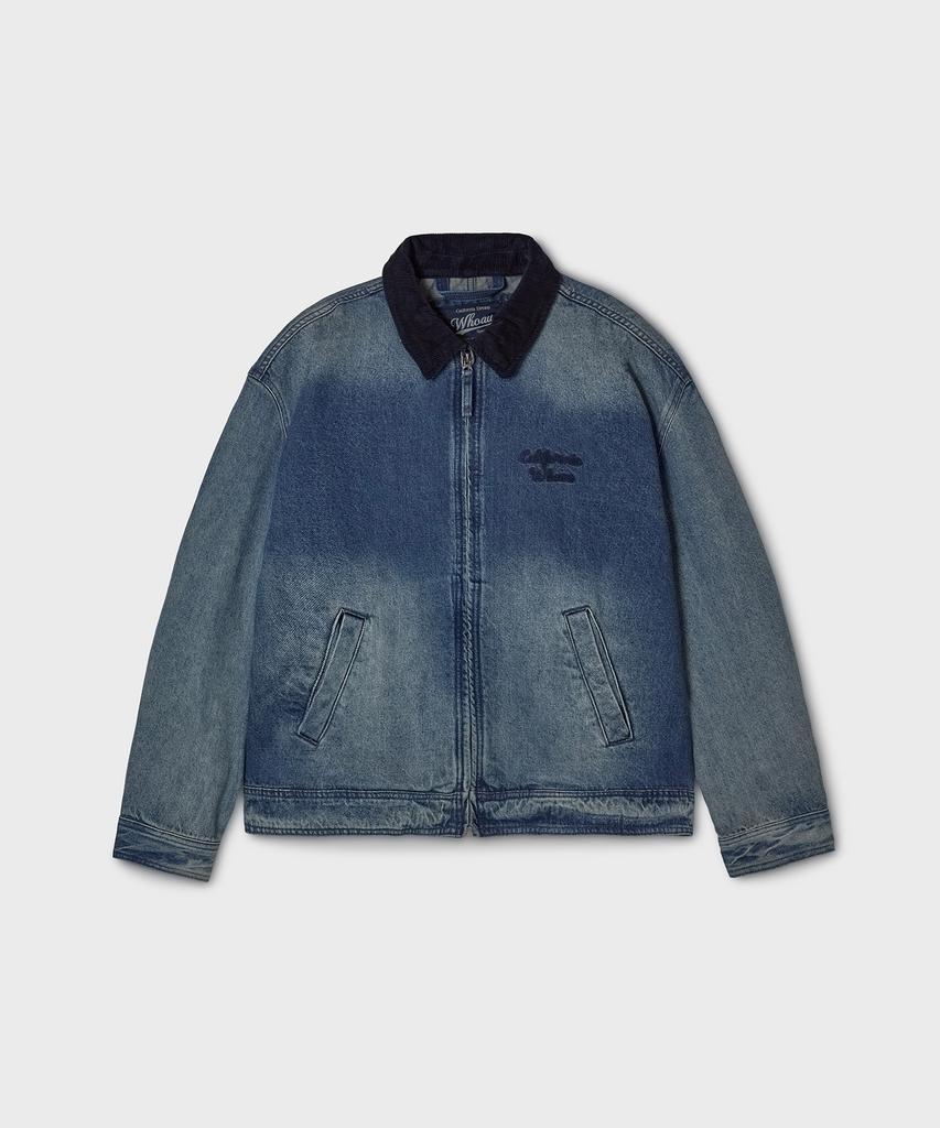 Who.A.U Garment Dyed Work Jacket / Whjjf4932U