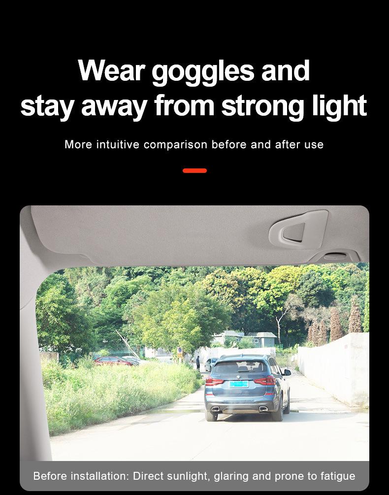 Day & Night Anti-Glare Car Visor