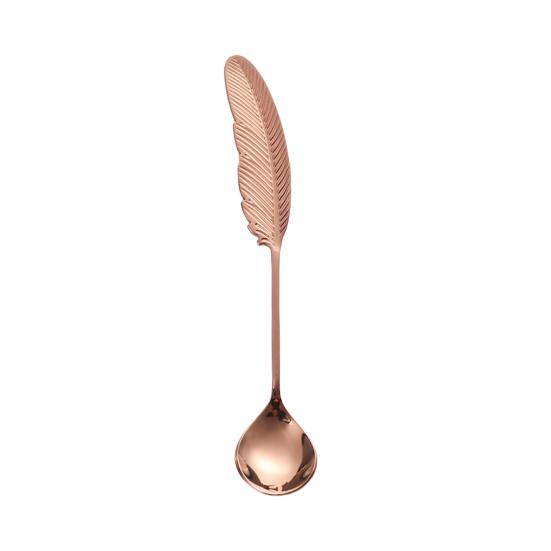 Coffee Spoon Smooth Edges Easy To Clean Comfortable Touch Pretty Attractive Unique Mixing for Bar