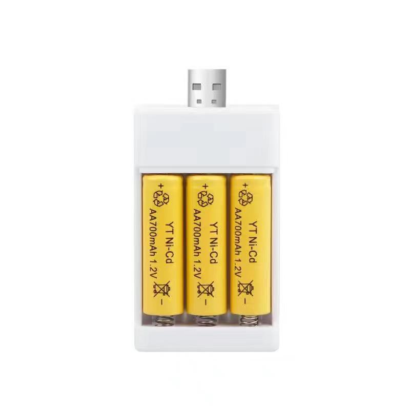 Rechargeable Nickel-Cadmium and NiMH Battery Set - No. 5 & No. 7 Large Capacity Batteries, Spot Delivery